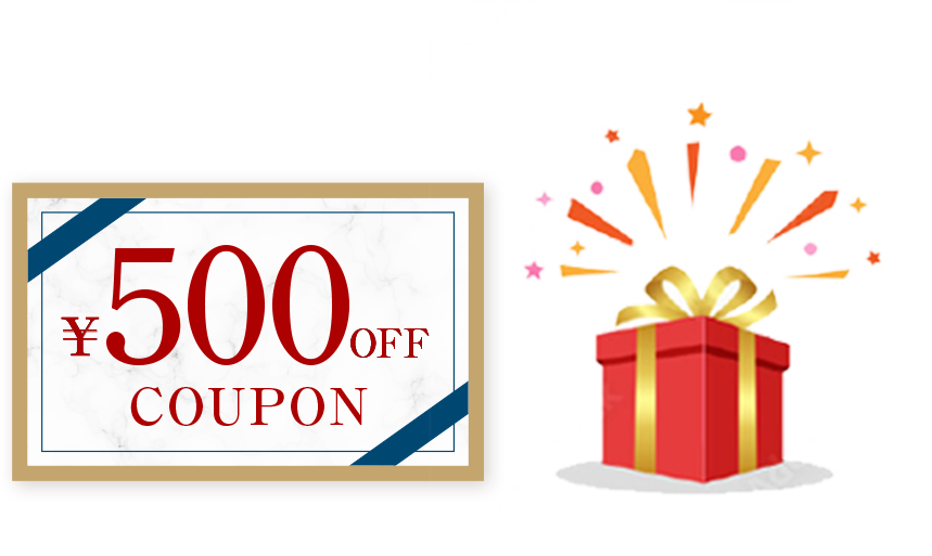 ¥500 OFF COUPON